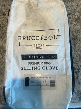 Bruce Bolt Premium Pro Sliding Glove - Black